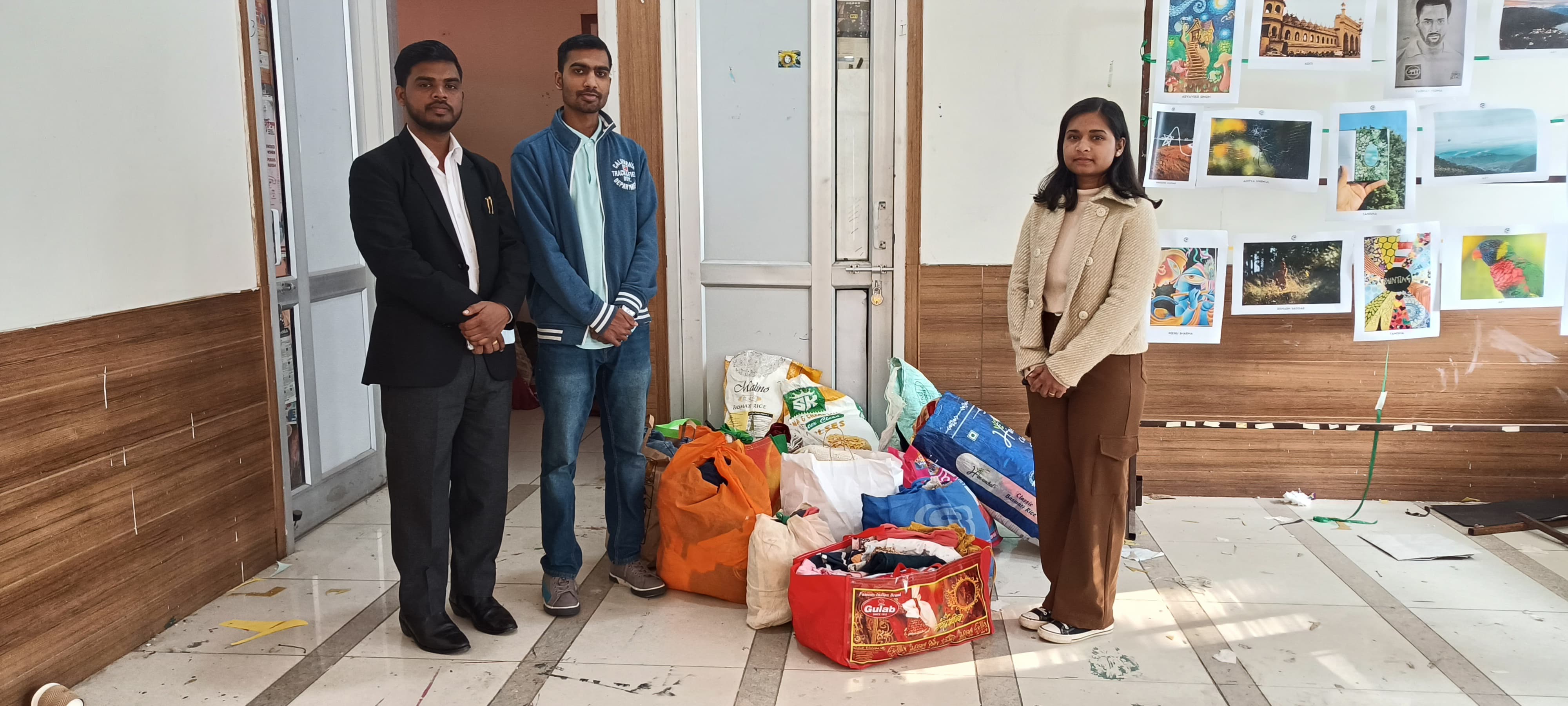"Donate Warmth, Share Kindness,": A Collaborative Drive by PEC NSS & NCC